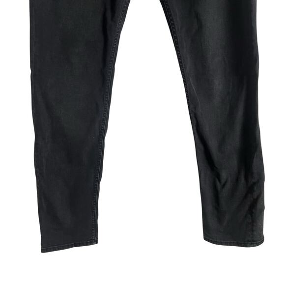 Acne Studios River Slim Tapered Washed Black Denim Jeans Size 32x34 - Picture 6 of 13